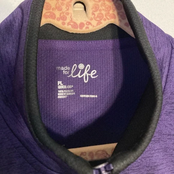 Purple and Black Jacket - Picture 4 of 5